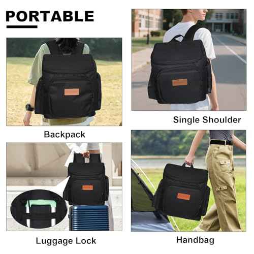 Hairstylist Travel Bag Hair Stylist Bag for Traveling, Cosmetology Hairdresser Bag Barber Case Backpack