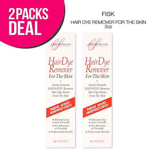 (2 PACKS) Claudia Stevens Hair Dye Remover For The Skin 2oz Deal Package, Hair Color Remover