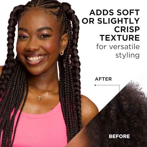 Style Factor EDGE BOOSTER Extra Strength Setting Mousse Travel Size ? Frizz Control, Extra Volume, and Conditioning ? 2.5oz Pink Beryl Mousse for Curly Hair
