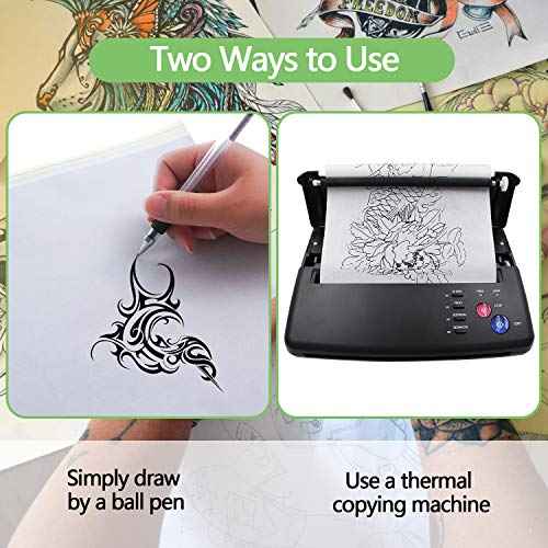 Tattoo Transfer Paper, 35 Sheets Tattoo Stencil Transfer Paper for Tattooing