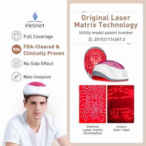 Laser Hair Growth System (FDA Cleared), Hair Regrowth Helmet & Laser Cap, Hair Loss Treatment for Men and Women, Low Level Laser Therapy for Hair Growth, Anti-Thining Treatment£¬36 Pink