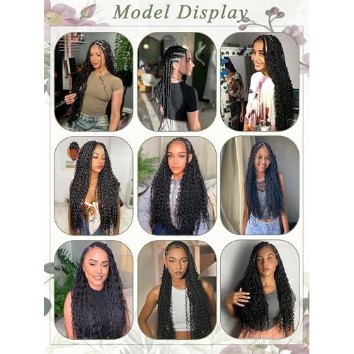 Human Braiding Hair for Boho Braids Deep Wave Bulk Human Hair for Braiding 26 Inch 100 g 4 Bundles No Weft 10A Curly Human Hair Extensions for Braids Wet and Wavy