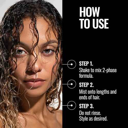 PRAVANA Intense Therapy Leave-In Conditioner Spray Treatment & Detangler | Instantly Detangles & Hydrates | Equalizes Hair Porosity | For All Hair Types | Strengthens & Softens Hair