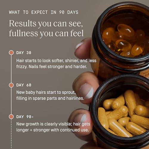 Prose Women¡¯s Age 45+ Hair Growth & Age Support Supplements, Clinically Proven Growth Complex for Visibly Fuller Hair in 90 Days, Vegan, Biotin, No Hormone Disruptors, Gluten Free, 1 Month Supply