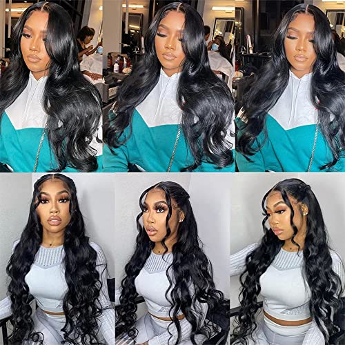 32 Inch Human Hair Bundles Body Wave 1 Bundle 12A Unprocessed Brazilian Virgin Human Hair Body Wave Bundles 100G Natural Black Hair Extensions