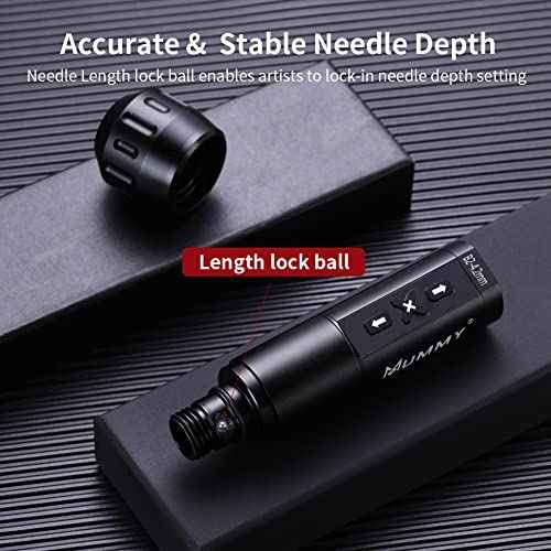 Mummy Tattoo Machine - Cordless Rotary Pen for Artists | 6H Battery,4.2mm Stroke Length,Quiet & Lightweight