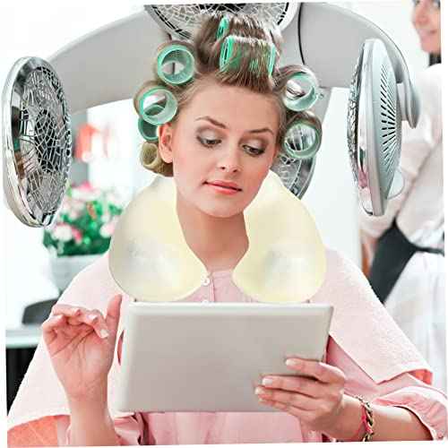 MERRYHAPY Hair Perm Potion Tray - Lightweight Black Neck Tray for Salon Hair Treatments and Home Use Ideal for Coloring Washing and Cutting