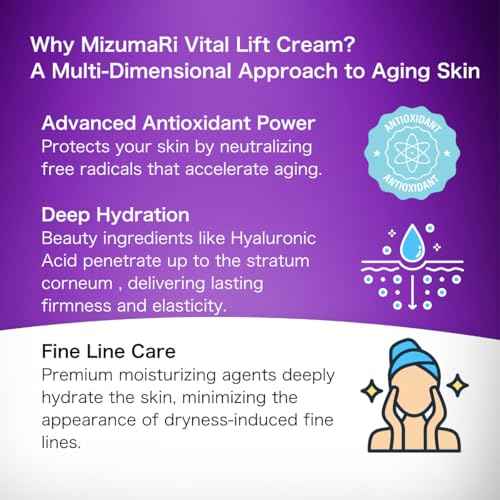 MizumaRi Skin-Refining Lift Cream for Sensitive Skin | Brightening, Hydrating & Jojoba Moisture Lock ? 30ml