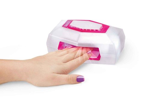 Cra-Z-Art Shimmer 'n Sparkle 8-in-1 Lite-Up Designer Nail Studio