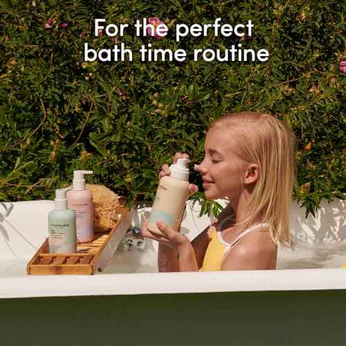 Evereden Kids Shampoo and Conditioner 2-in-1: Cool Peach, 8.5 fl oz. | Clean, Vegan, & Gentle Care for Kids | Toddler Shampoo and Conditioner for Healthy Scalp & Hair | Age 4+