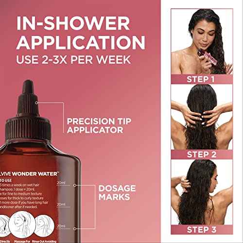 L¡¯Oreal Paris Elvive 8 Second Wonder Water Lamellar, Rinse out Moisturizing Hair Treatment for Silky, Shiny Looking Hair, 6.8 FL; Oz