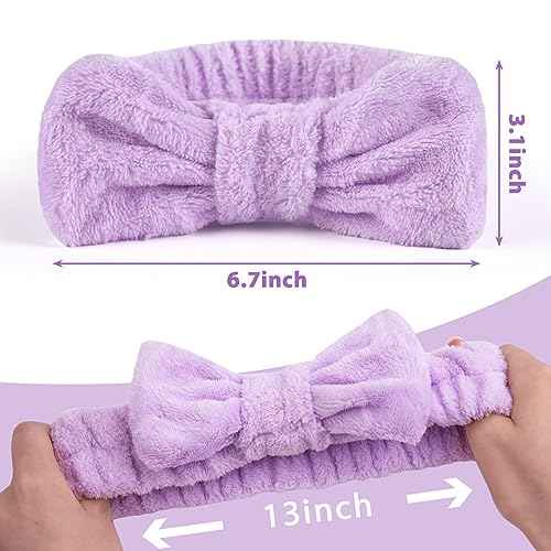 Shindel 6Pack Spa Headbands, Skincare & Makeup Headbands for Face Washing, Gift for Teen Girls, Stocking Stuffer