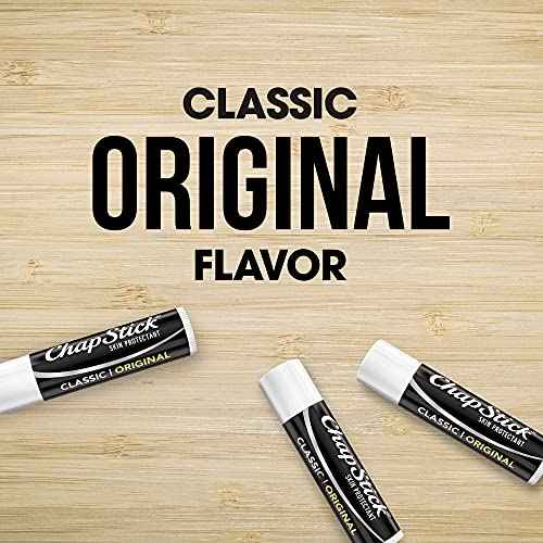 ChapStick Bulk Lip Balm, Classic Original 3-Packs (12 Sets/36 Tubes) ? Moisturizing Lip Care, 0.15 Oz Ea
