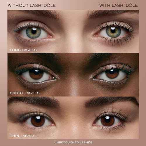 Lanc?me Lash Id?le Lash-Lifting & Volumizing Mascara - Black Mascara for Instant Volume, Length & Lift - Smudge Proof & Up To 24H Wear - Black