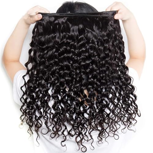 Water Wave Bundles Wet and Wavy Human Hair 3 Bundles for Black Women Curly Wave Human Hair 3 Bundles 20 20 20in