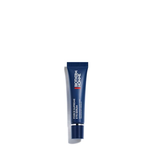 Biotherm Homme Force Supreme Eye Serum for Men, Helps Fight Wrinkles, Dark Circles and Puffy Eyes, Enriched with Blue Algae & Pro-Xylane, Resurfaces and Firms the Skin Around the Eye Area 0.5 Fl. Oz.