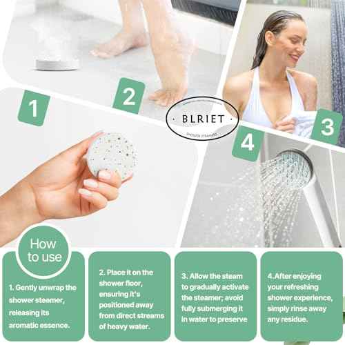 Shower Steamers Aromatherapy 18 Pack Gifts for Women Birthday Christmas Stocking Stuffers White Elephant Natural Essential Oils Stress Relief Mint Lavender Relaxation for Mom her him Men Teens Adults