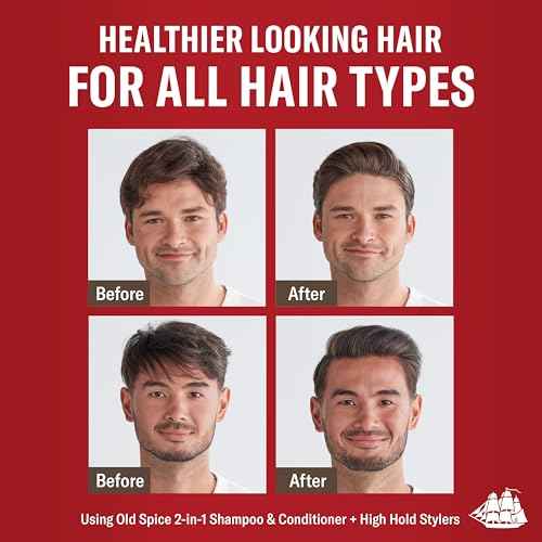 Old Spice High Hold Hair Styling Clay for Men, High Hold, Very Low Shine, 2.22 Oz