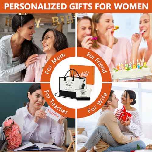 FORBIDDEN PAPER Mothers Day Grandma Mimi Yaya Retirement Dance Aunt Travel Book Witchy Gifts for Women Tote Bag & Makeup Bag
