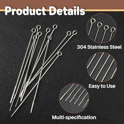 MAQIHAN Tattoo Needles - 50Pcs Disposable Mixed Tattoo Needles for Tattoo Machine 3RL,5RL,7RL,9RL,3RS,5RS,7RS,9RS,5M1,7M1 Assorted Size Professional Tattoo Needle Set for Tattoo Kit