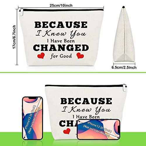 Musical Lover Gifts Music Makeup Bag Musical Theater Gift Music Lover Gift for Best Friend Women Friendship Inspirational Gifts Birthday Gift for Sister Friend Cosmetic Bag Thanksgiving Gift