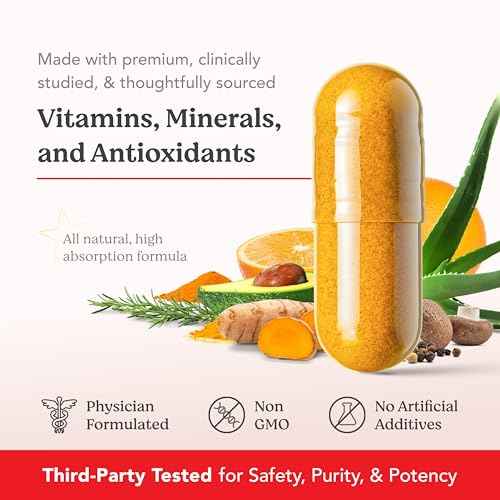 HAIRtamin Advanced Formula Hair Vitamins, Growth Supplement for Women & Men, Supports Stronger, Longer, Visibly Thicker Hair, With 5000 mcg Biotin, Vitamins & Antioxidants, 100% Vegan - 1 Month Supply