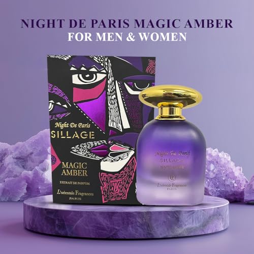 Night De Paris SILLAGE Magic Amber by Lorientale Fragrances Extrait de Parfum Spray 3.4 oz