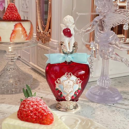 Flower Knows Strawberry Cupid Perfume,Sweet Fragrance Eau de Parfum Spray Perfume for Women,Floral and Fruity Scent With Notes of lychee,rose,musk,Clean & Vegan Essentials,1.67 fl.oz(Lychee Bouquet)