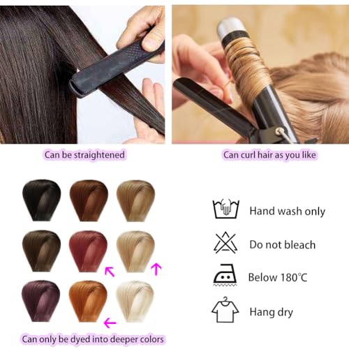 Micro Loop Hair Extensions 30# Auburn Straight Human Hair Bulk (50 Strands,1g/Strands) Micro Link Human Hair Extension for Women 24 Inches (60cm)