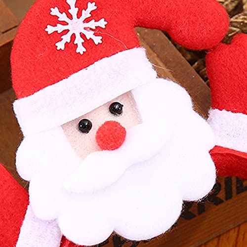 Christmas Headband Red Hair Band Red Christmas Hair Accessories for Girls Women Birthday Party New Year Wedding Celebration Gift (Santa Claus)