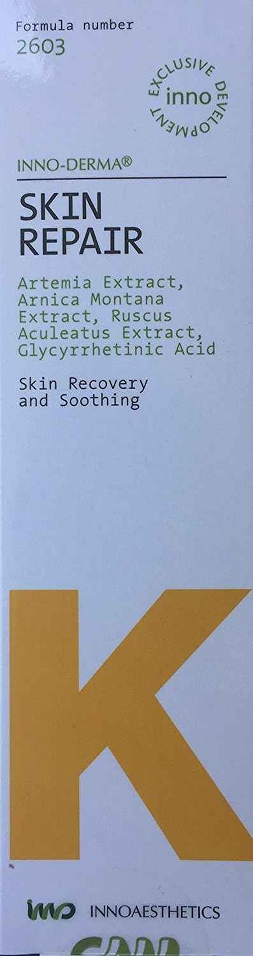 INNOAESTHETICS Skin Repair Post Treatment Cream (Skin Recovery and Soothing)