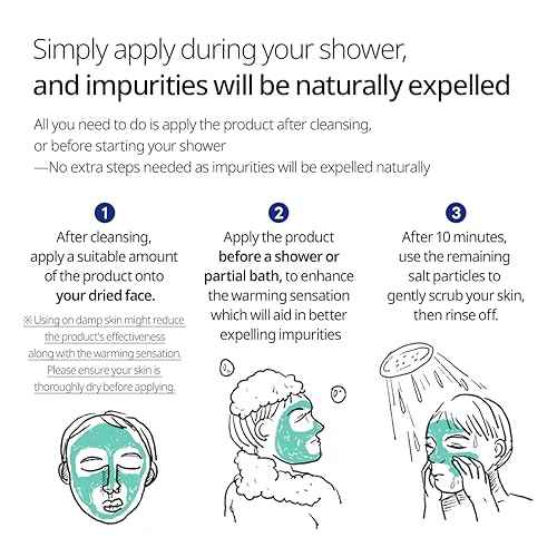 Saunan Heating Salt Mask - Top Finnish Sea Sauna Salt Mask for better skin. Healing dead skin cells and effective pore reducer. No more blackheads.(5.29 oz)