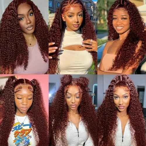 Outre Lace Front Wig - Perfect Hair Line 13X6 - Weslyn (DRFF4/GINGER COPPER)