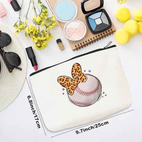 Baseball Mom Cosmetic Bag Mothers Day Mom Gifts from Daughters Baseball Moms Accessories Baseball Lovers Retirement Gifts for Women Sports Moms Mimi Travel Makeup Bag Toiletry Bag Birthday Christmas