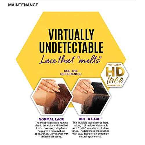 Sensationnel Butta Lace Wigs - Unit 15 Extra Wide 5 Inch Deep Parting Synthetic Preplucked Hairline Glueless Lacefront (BALAYAGEHAZELNUT)