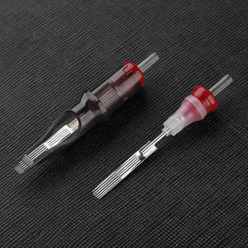 U-REX Tattoo Cartridges Needles- #10 (9RL) Bugpin Round Liner Disposable Needles for Rotary Tattoo Machine Pen Gun(1009RL)