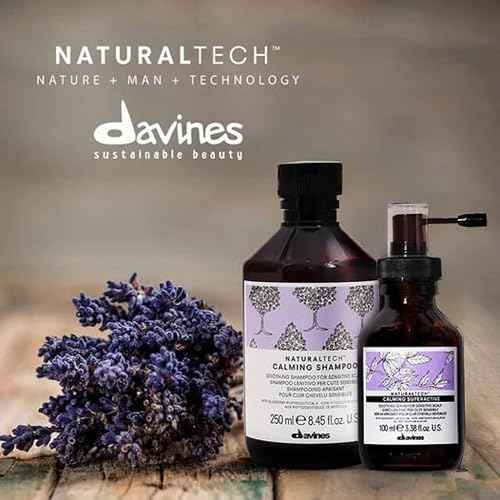 Davines Naturaltech CALMING Superactive Soothing Serum, Irritation Relief For Sensitive Scalps, 3.38 Fl. Oz.