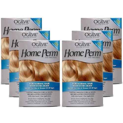 Ogilvie Salon Styles Home Perm The Original - For Color Treated, Normal Hair - 6 pc