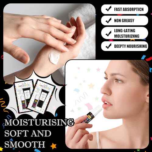 30 Pack Christmas Lip Balm Hand Cream Gift Bulk Staff Employee Appreciation Team Thank You Gift You're Awesome Xmas Appreciation Party Favor Christmas Stocking Stuffers for Women Men
