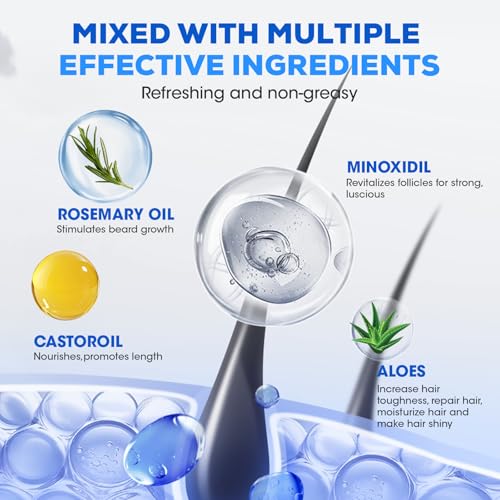 5% Minoxidil for Men and Women£¬Minoxidil hair growth products£¬Intense Hair Growth Serum£¬May Promote Faster, Stronger, Thicker Hair Growth to Fight Hair Loss and Thinning Hair£¨2.82 oz*2£©