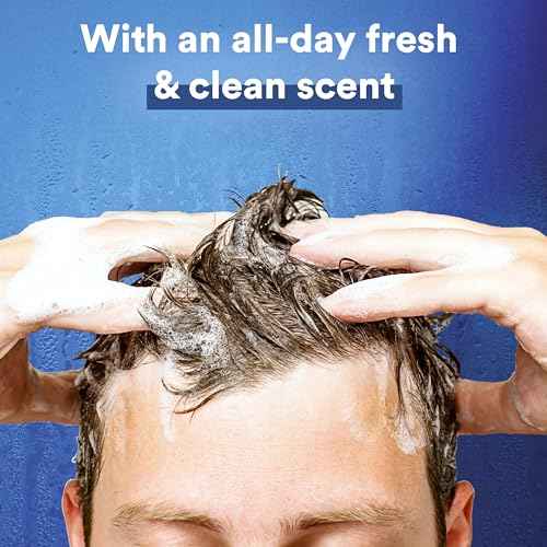 Suave Men 2 in 1 Anti Dandruff Shampoo and Conditioner, Classic Clean with Bamboo scent, 40 oz Pack of 3