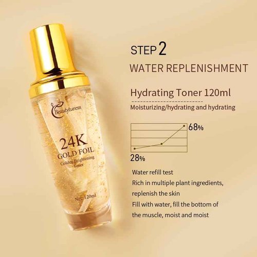 BEAUTYTURESS 9-Piece Skincare Set for Women - Hypoallergenic, Moisturize the Skin - Collagen & Hyaluronic Acid & Snail Mucin Infused - Ideal for All Skin Types Set