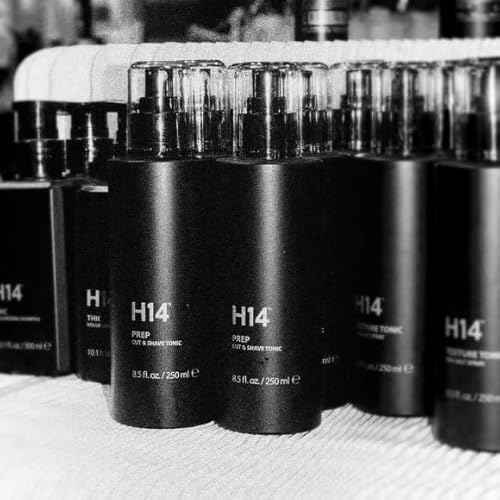 H14 PREP Cut & Shave Tonic for Men ? Pre-Shave & Haircut Spray with Panthenol & Glycerin, 8.5 fl oz / 250 ml ? Soothes Skin & Reduces Razor Burn