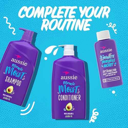 Aussie 3 Minute Miracle Moist Deep Conditioning Treatment, Travel Size 1.7 fl oz