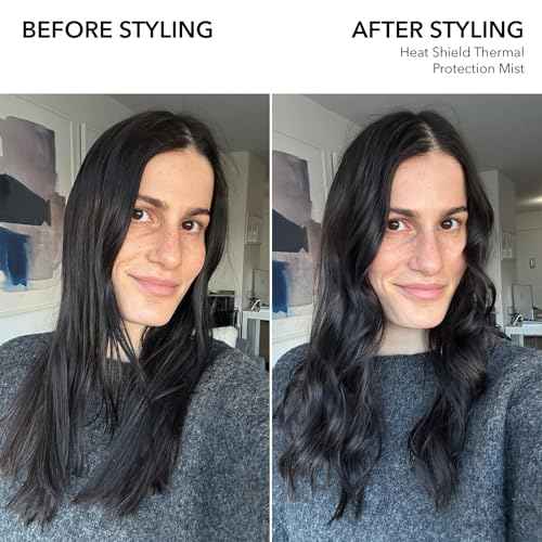 Bumble and bumble. Heat Shield Thermal Protection Hair Mist | Frizz Control, Damage Repair, Heat Protection Spray, Color Safe | Curly, Wavy, Straight
