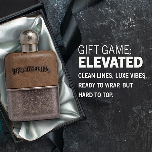 True Religion for Men Original Scent - Mens Cologne, Long Lasting Perfume, Men's Fragrance, Eau de Toilette Spray with Notes of Cardamom, Pepper & Cedarwood - 3.4 fl oz / 100 ml