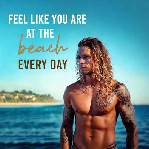 Sea Salt for Men ? Hair Texture Adds Instant Volume, Texture & Thickness, Lightweight Hair Salt for Natural, Textured Look, Achieve Effortless Beach Waves & All-Day Hold ?6,8 fl oz