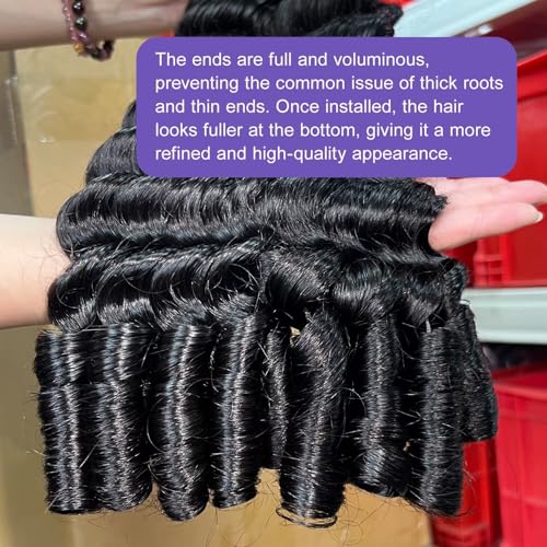 Lemoda 24Inch 1PC/lot Burmese Loose Deep Wave Curly Virgin Human Hair Bundles Spriral Curly Ends Top Quanlity Unprocessed Raw Human Hair Extensions