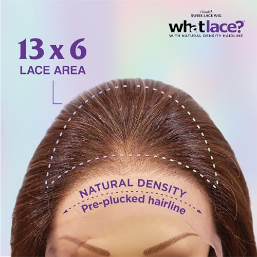 Sensationnel What Lace 13X6 Wigs - Janelle Lacefrontal Hand Tied Glueless Synthetic With Natural Density Preplucked Hairline (BURGUNDYWINE)