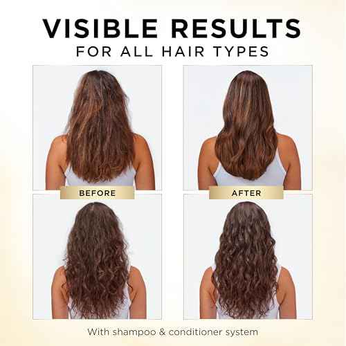 Pantene Conditioner, Daily Moisture Renewal - Pro-V Nutrients for Dry, Color-Treated, Straight to Curly Hair, 72-Hour Hydration & Softness, 25.1 Oz Each, 2-Pack + Miracle Rescue Shot (0.5 Oz)